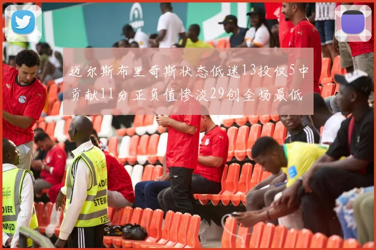 迈尔斯布里奇斯状态低迷13投仅5中贡献11分正负值惨淡29创全场最低纪录